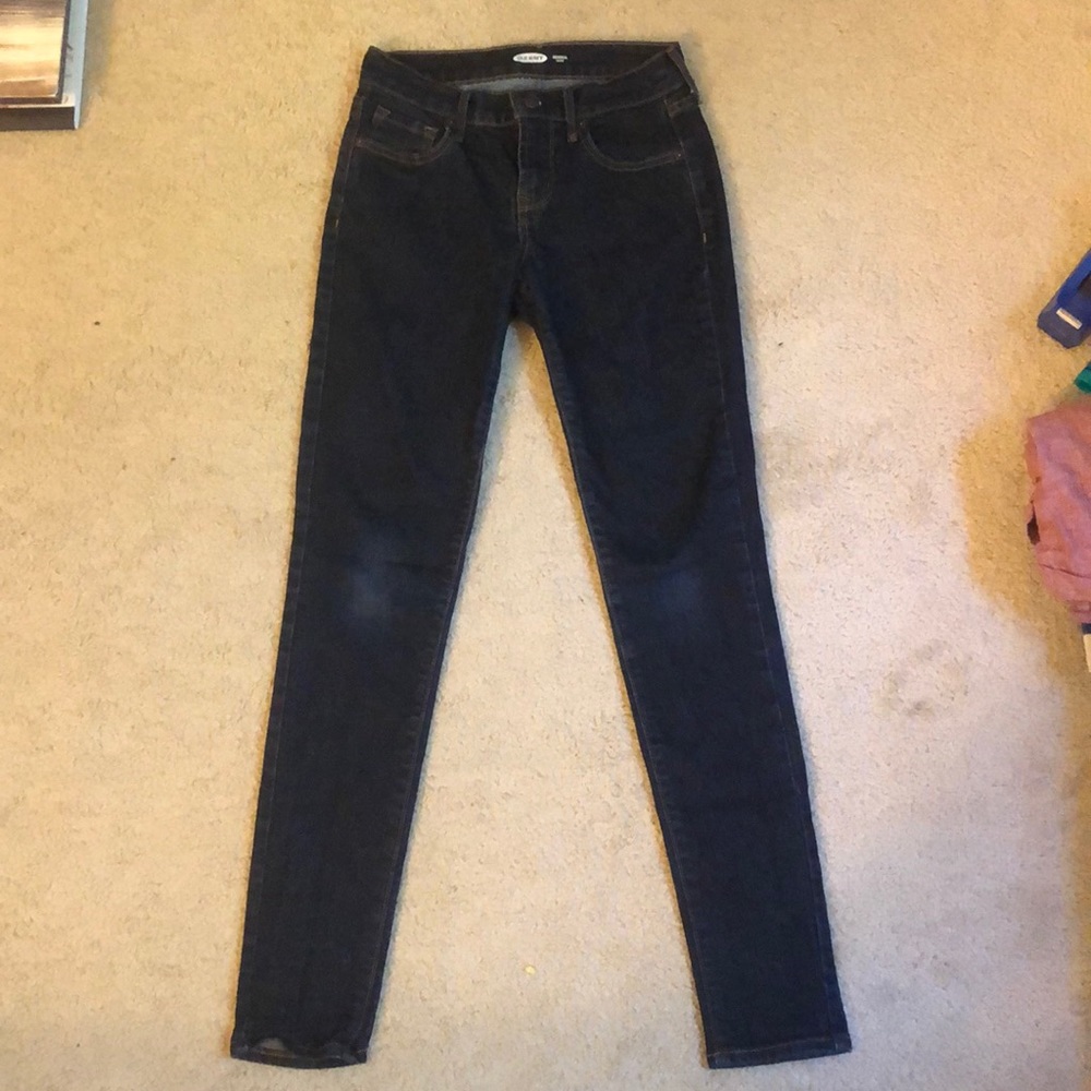 4/$20 Old Navy Dark Wash Skinny Jeans